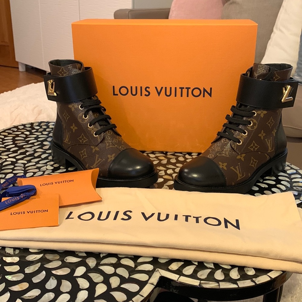 Brand New Louis Vuitton Wonderland Boots 7 1/2